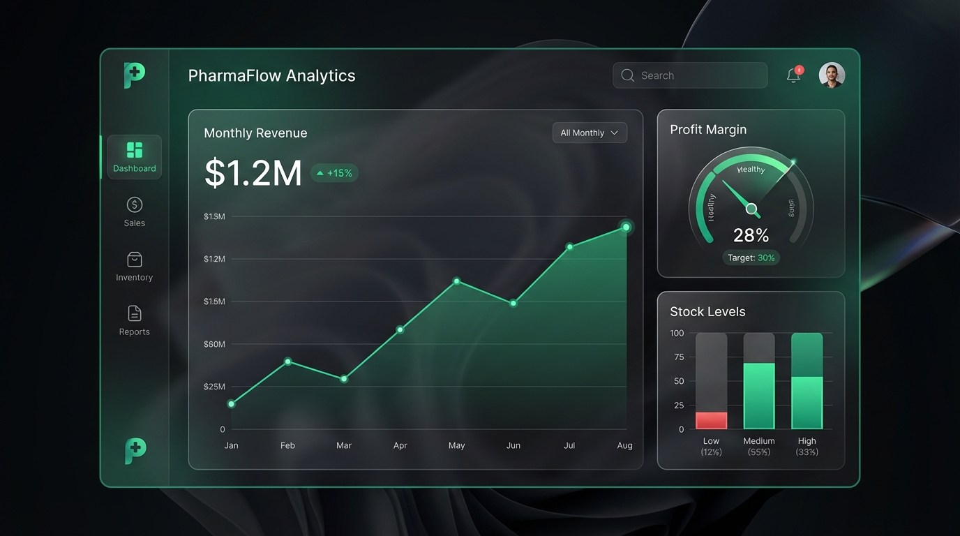 Cockpit décisionnel PharmaPex
