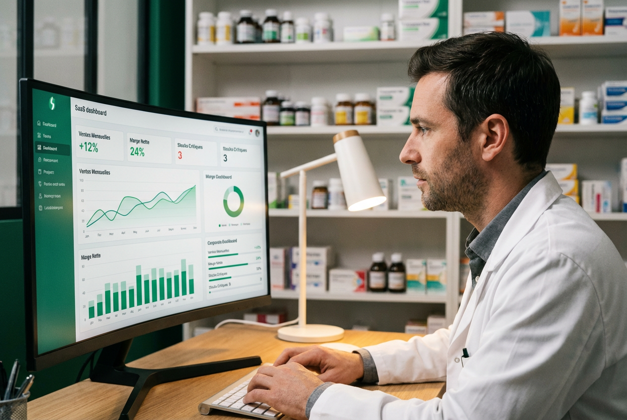 Vous pilotez seul. PharmaPex est votre équipe d'analystes.